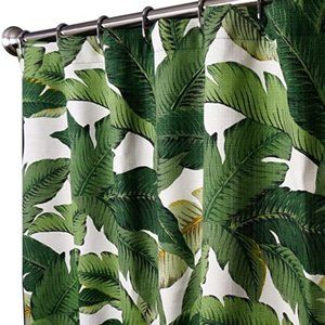 Tommy Bahama Tropical Palms Fabric Shower Curtain